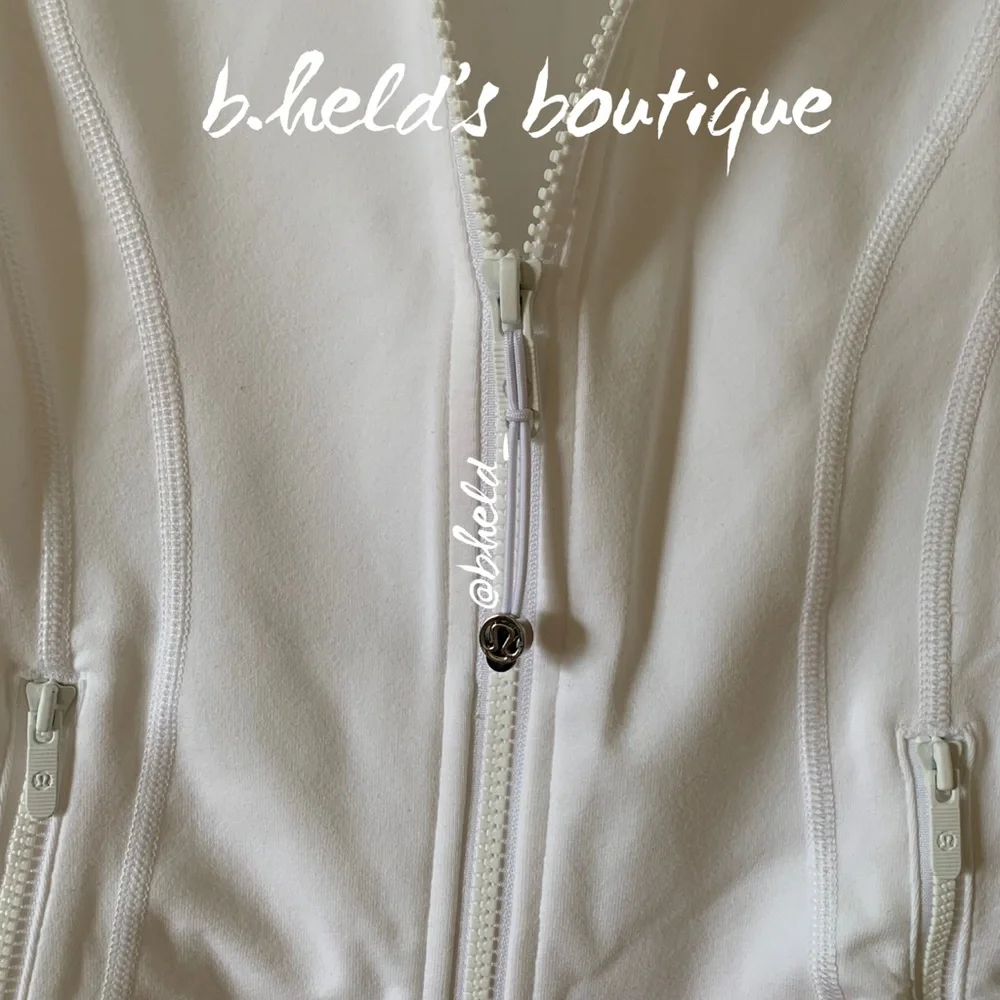 lululemon Define Jacket *Luon in White Size 4 Brand New NWT - Picture 6 of 16